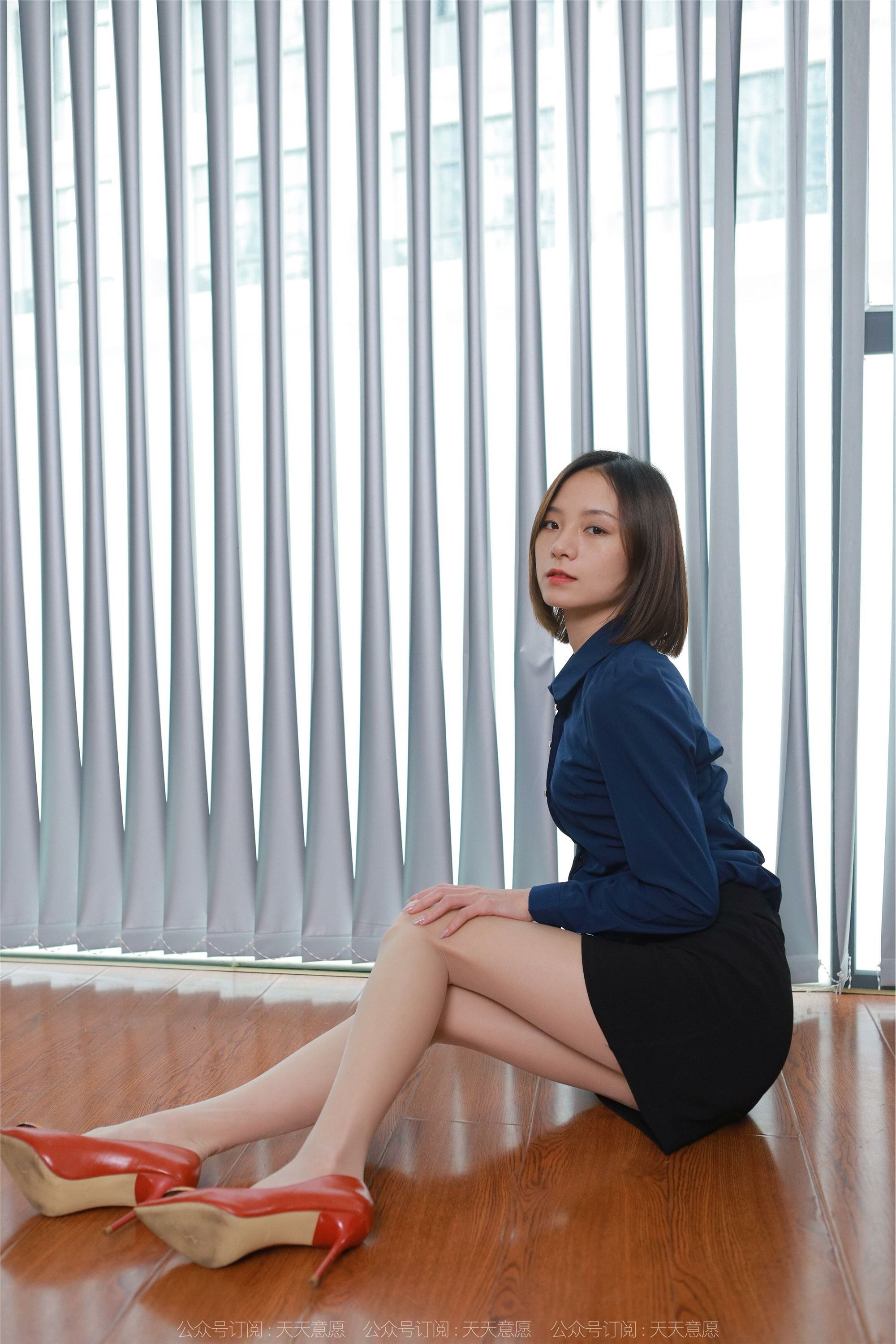 IESS异思趣向  2022.02.12 丝享家1003：小六《橘红高跟性感短裙》